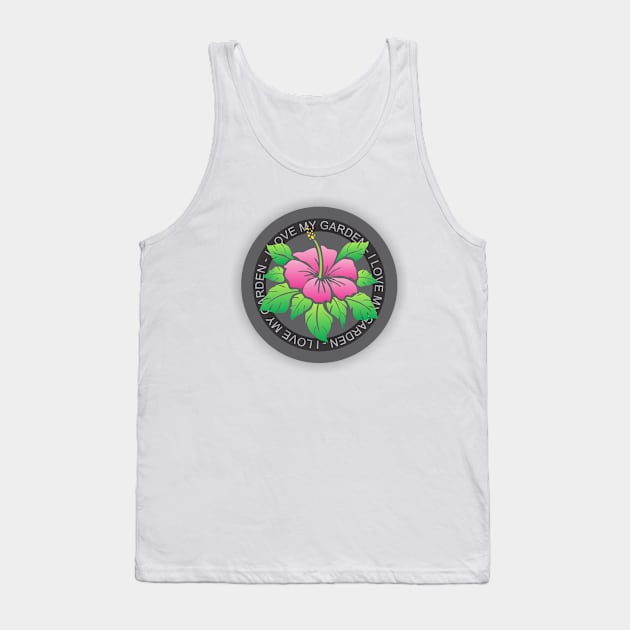 I Love My Garden Tank Top by Dale Preston Design